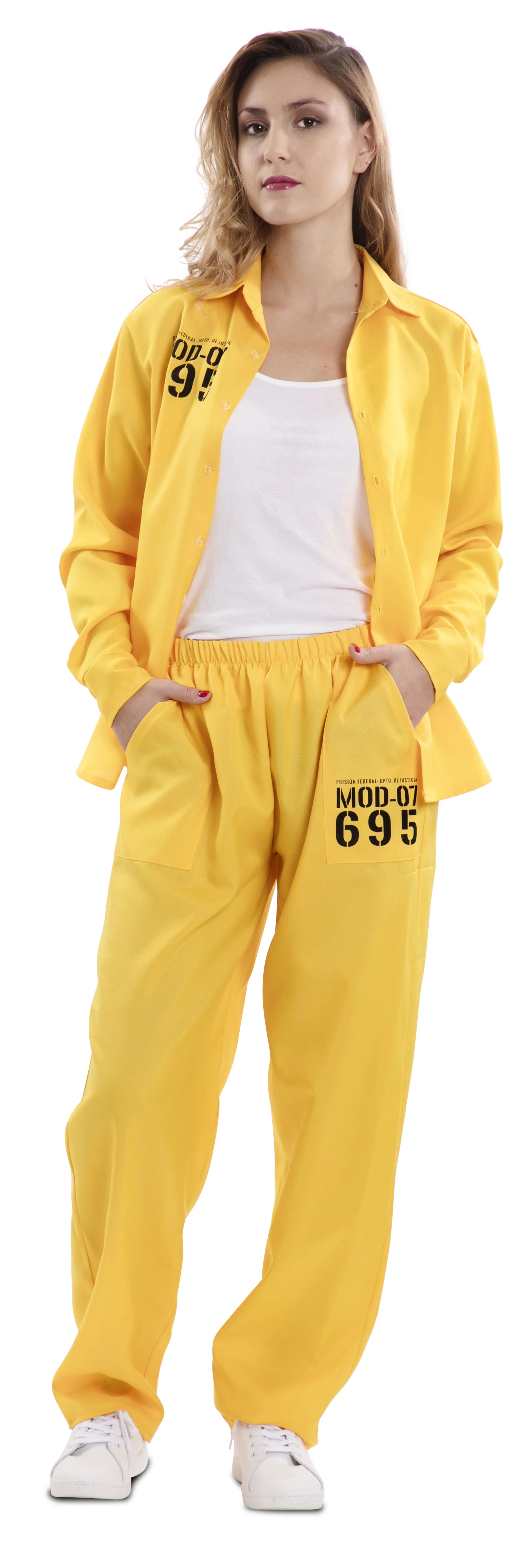 Disfraz de Prisionera Vis a Vis para Mujer Preso EuroCarnavales